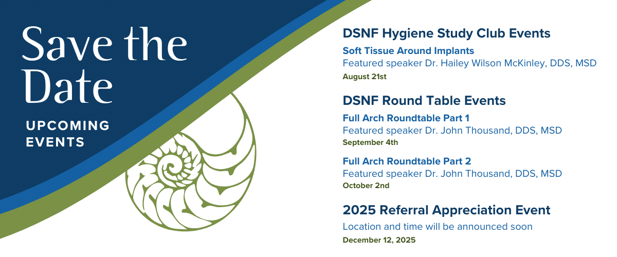 DSNF 2025 Upcoming Events